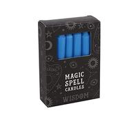 Grindstore Magic Spellsagesse Lot de 12 bougies Bleu 10 cm 10,3 x 7,3 x 2,5 cm