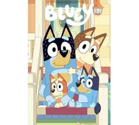 Grindstore Maxi poster Bluey (Line Up) - Laminé