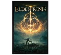 Grindstore Maxi poster Elden Ring (Battlefield of the Fallen) - Cadre en bois noir