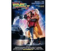 Grindstore Maxi poster Retour vers le futur 2 une feuille - Grande impression murale plastifiée, décoration murale, décoration de maison, bureau, salle de classe, idée cadeau, impression décorative