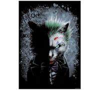 Grindstore Mini poster plastifié Motif chats d'horreur Miaou, Miaou !