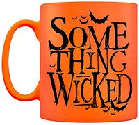 Grindstore Mug orange fluo Something Wicked pour Halloween
