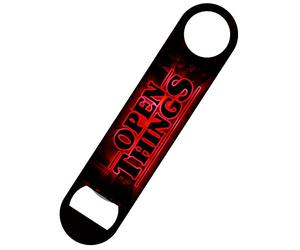 Grindstore - Ouvre-bouteille OPEN THINGS (Taille unique) (Noir/rouge)