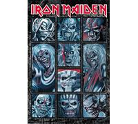Grindstore Poster plastifié Iron Maiden Ten Eddies