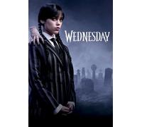 Grindstore Poster plastifié Mercredi Saison 2 (Key Art)