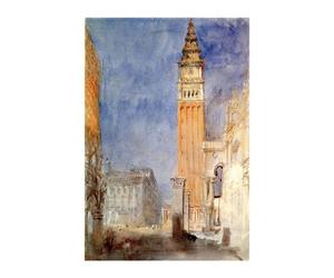 Grindstore Reproduction d'art Piazzetta Di S. Marco Wiliiam Turner 25 x 30 cm