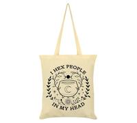 Grindstore Sac fourre-tout I Hex People In My Head Crème