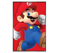 Grindstore Super Mario Maxi poster encadré Noir brillant 61 x 91,5 cm