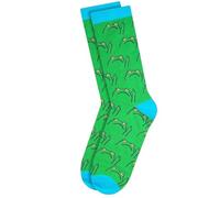 Grindstore Twisted Soles Frog Off Paire de chaussettes fantaisie pour adulte Taille 36-40