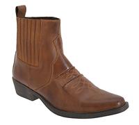 Gringos - Bottes Western - Homme (41 EUR) (Marron)