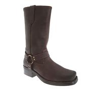Gringos High Harley - Bottes Western en Cuir - Homme (41 EUR) (Marron foncé)