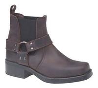 Gringos Low Harley - Bottines en cuir - Homme (44 EUR) (Marron) - UTDF659 Marron G