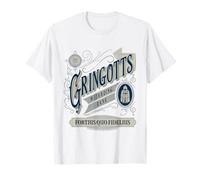 Gringotts Banque de Sorcier Fortius Quo Fidelius Harry Potter T-Shirt