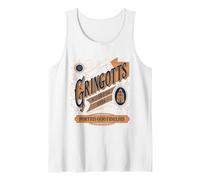 Gringotts Banque de Sorcier Harry Potter 2025 Débardeur, Homme, Blanc, XL