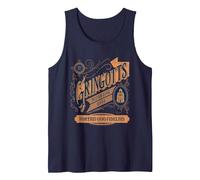 Gringotts Banque de Sorcier Harry Potter 2025 Débardeur, Homme, Bleu Marine, XL