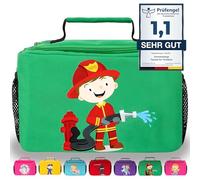 GRINSEZWERGE Sac de Transport pour Toniebox (Compatible Faba Conteur d’Histoires) - étui de Rangement pour kit de démarrage, Figurines Tonies (Jusqu’à 30), Station de Charge & Accessoires