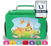 GRINSEZWERGE Sac de Transport pour Toniebox (Compatible Faba Conteur d’Histoires) - étui de Rangement pour kit de démarrage, Figurines Tonies (Jusqu’à 30), Station de Charge & Accessoires