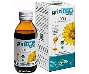 GRINTUSS Grintuss Jarabe Adulto Tos 180G - se dose précisément selon la quantité recommandée, préparation liquide pour compléter l’alimentation, poids 180 g et associe fonctionnalité pratique et sensa