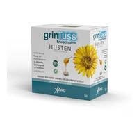GrinTuss Lot de 20 pastilles à sucer contre la toux pour adultes - Soulage la toux des voies respiratoires supérieures et protège la muqueuse