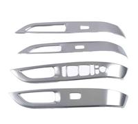 Griozzyi Couvercle poignée porte Panneau décoratif anti-rayures en verre de vitre de voiture pour Hyundai pour Tucson NX4 2021 2022(1)