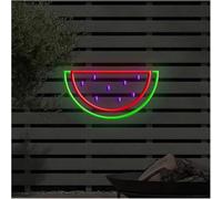 Griozzyi Enseigne lumineuse Pour lampe au néon, emprunt mot pastèque pour enseigne pour alimenté(B)