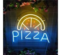 Griozzyi Enseigne lumineuse Pour lampe néon, emprunt au mot Pizza pour enseigne LED