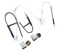 Griozzyi Remplacement du lève-vitre Kit de réparation de lève-vitre électrique pour voiture pour VW pour Polo 9N 2002-2010