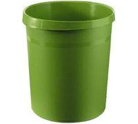 Grip 237 Corbeille à Papier avec poignées renfoncées Gris 312 x 350 mm 18 l Verte
