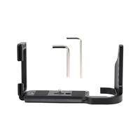 Grip à Main du Support de Plaque à Libération Rapide, Extension du Trépied de la Caméra, Silicone en Alliage en Aluminium, clé Hexagonale en Forme de L pour L'installation,