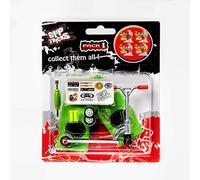 Grip and Tricks - Finger Scooter Orange Pack 1 avec 2 Roues supplémentaires 3 Outils pour Trottinette Freestyle à Doigt et des Accessoires pour Mini Fingerboards - Jouet à Doigt 10 pièces dès 6 Ans