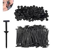 Grip Auto Zip Tie Buckles, Nylon Universal Cable Tie Buckle, Multipurpose Cable Ties Tool, for Car, Bumper, Fender, Trunk Repair (200 Pcs)