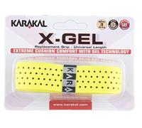 Grip de rechange Karakal X-Gel, tennis, badminton, squash, jaune