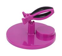 Grip de Support de Bouteille Vernis à Ongles avec Conception Base Large et Non Glissée pour la Peinture Manucure - Purple, s'adapte à Différentes Tailles pour les Fournitures d'art Nail (PURPLE)