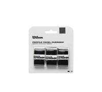 Wilson Surgrip de Padel Profile Unisexe Noir Pack de 3