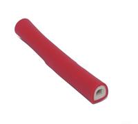 Grip en Caoutchouc pour Épée et Fleuret Absorption Chocs | Caoutchouc texturé, pour prise stable, contrôle pour précis, idéal épée et fleuret, longueur 14,5cm(Red)