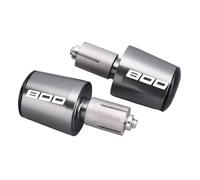 Grip Ends Caps Embouts De Guidon De Moto, Bouchons De Contrepoids, Curseurs, Poignées De Guidon, Capuchon Anti-vibrations Pour Pour Z800 ABS, Bouchons D'extrémité De Moto(Gray)
