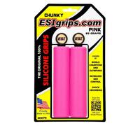 ESIgrips Poignées de guidon Chunky silicone 130/130 mm Rose