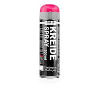 GRIP Eventbasics Spray de craie fluorescente pour marquage temporaire Rose fluo 500 ml