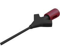 Grip-fil miniature SKS Hirschmann MICRO-KLEPS rt enfichable 0.64 mm Ohne Messkategorie rouge