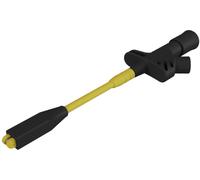 Grip-fils SKS Hirschmann KLEPS 2800 sw enfichable 4 mm CAT III 1000 V noir