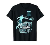 Grip It and Rip It Disc Golf Disc Golfeur Panier de Disque Volant T-Shirt