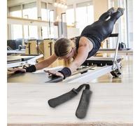 Grip Lot de 2 housses en coton respirantes et lavables - Noir - Manchon tricoté antidérapant Concept2 pour machine (16,9 cm)