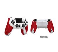 Grip multi texturé rouge pour manette PS4 Dualshock 4