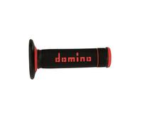 Domino Poignées de guidon moto cross Xtrem noir/rouge L120mm