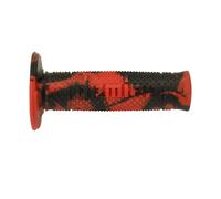 Grip-poignée Domino A260 Snake Off-road Dual Compound full grip Rouge