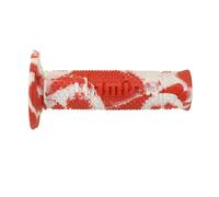 Grip-poignée Domino A260 Snake Off-road Dual Compound full grip Rouge