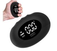 Grip Strength Tester - 7.5x6cm Hand Strength Tester Tool With LED Display, Gripping Measurement Equipment | For Home Gym Fitness Workout Training Wrestling Outdoor, Suitable For Athletes