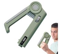 Grip Strength Tester, Dynamomètre à Main Numérique, Finger Grip Strength Trainer Dynamomètre Electronique,Professional Réglable Digital Handtraining Meter for Fitness