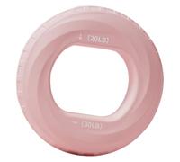 Grip Strength Trainer Ring, Silicone Finger Hand Exerciser Ring, Double Force Grip Rings for Muscle Training, Rock Climbing, Wrist Stress Relief, 20lbs minimum 80lbs maximum