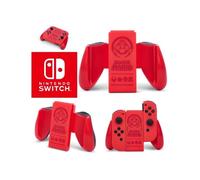Grip Switch Confort Mario Rouge Pour Joy Con (License Nintendo) - Super Mario Rouge